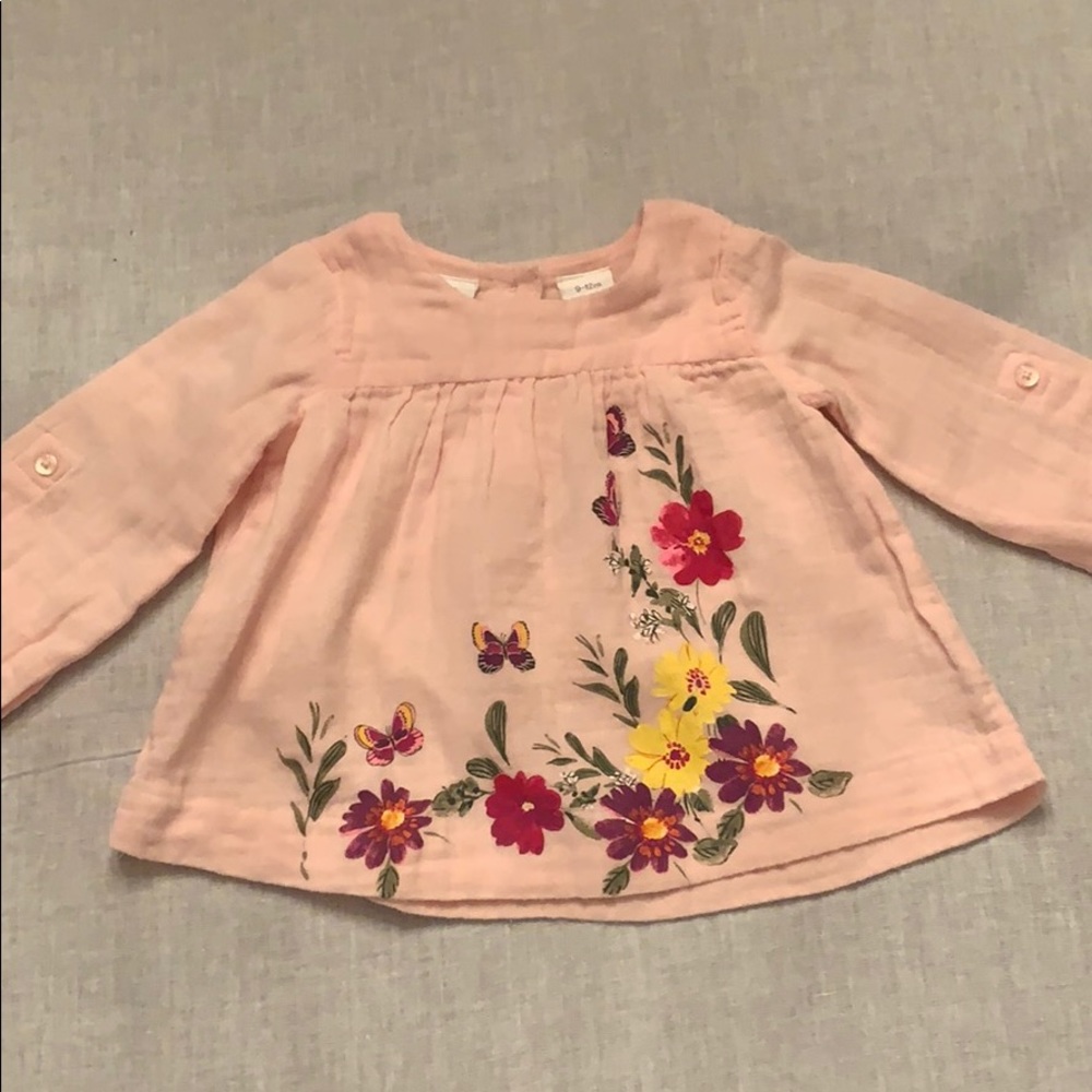 Koala Kids long sleeve floral shirt.